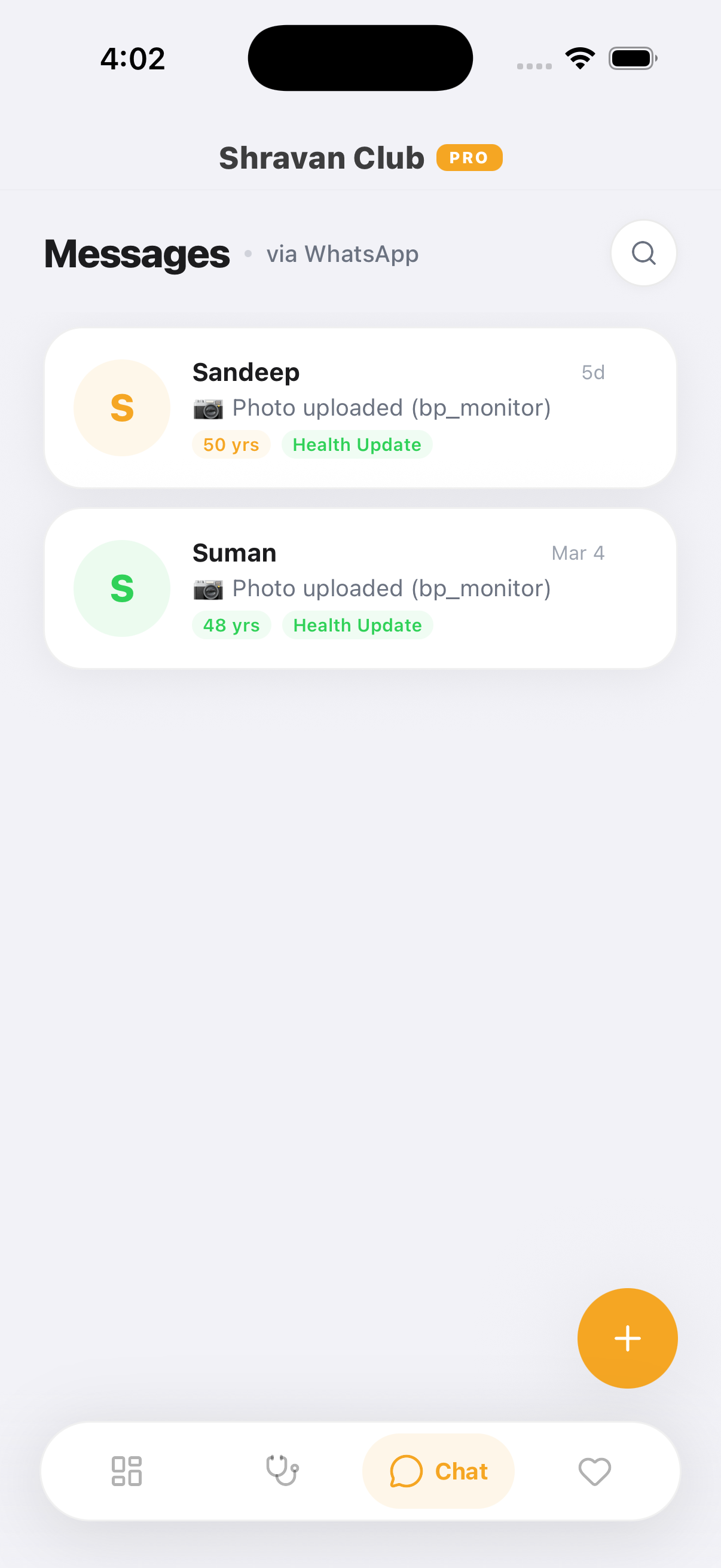 WhatsApp Conversations